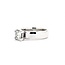 Ring Solitaire .87ct Princess Diamond 14kw 5.35g 225060030