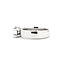 Ring Solitaire .87ct Princess Diamond 14kw 5.35g 225060030