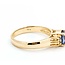 Ring .04ctw Round Diamonds .80ct Tanzanite 14ky Sz6.75 3.5g 225070111