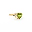 Ring Heart 3.50ct Peridot 14ky Sz7.75 4.0g 225070103