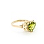 Ring Heart 3.50ct Peridot 14ky Sz7.75 4.0g 225070103