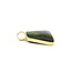 Pendant Bezel Freeform Ammolite 18ky 28.5x22.5mm 4.7g 225070127