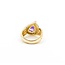 Ring Swirl .20ctw Round Diamonds 1.70ct Amethyst 14ky Sz6 8.2g 225070110