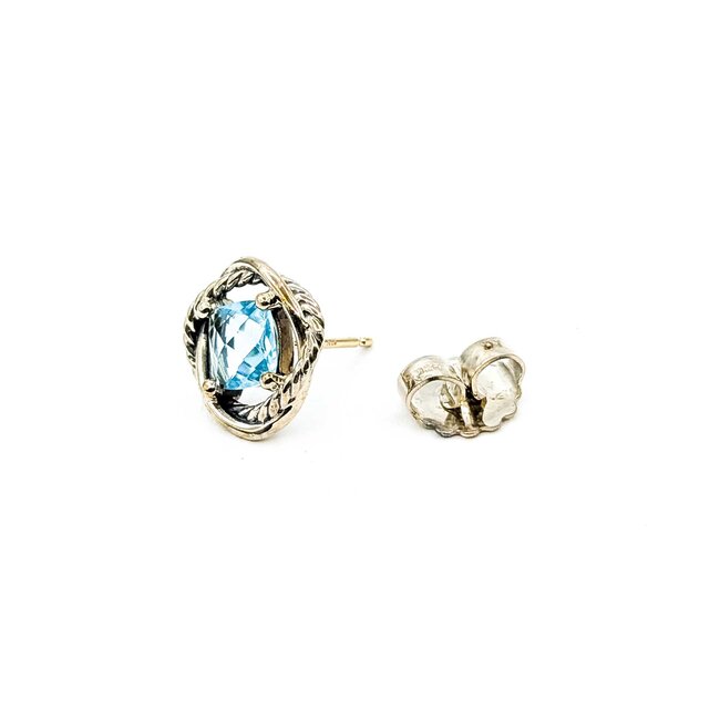 Earrings David Yurman Topaz SS 9.5mm 3.6g 225070086
