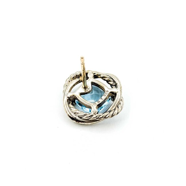 Earrings David Yurman Topaz SS 9.5mm 3.6g 225070086