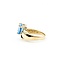 Ring Bypass 3.4ct Topaz 10ky Sz7 3.2g 225070105