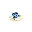 Ring Bypass 3.4ct Topaz 10ky Sz7 3.2g 225070105