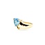 Ring Bypass 3.4ct Topaz 10ky Sz7 3.2g 225070105