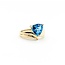 Ring Bypass 3.4ct Topaz 10ky Sz7 3.2g 225070105
