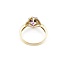 Ring Heart .01ctw Round Diamonds 1.50ct Amethyst 14ky Sz6.5 2.3g 225070109