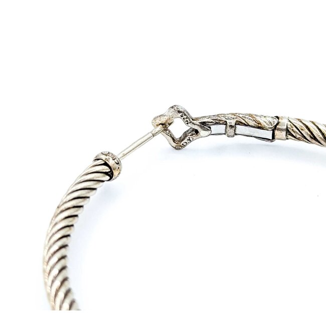 Earrings David Yurman Hoops SS 2.75x46mm 13.5g 225070088