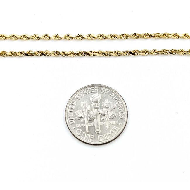 Necklace Rope 14ky 24" 6.0g 225070147