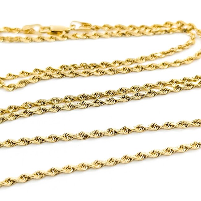 Necklace Rope 14ky 24" 6.0g 225070147
