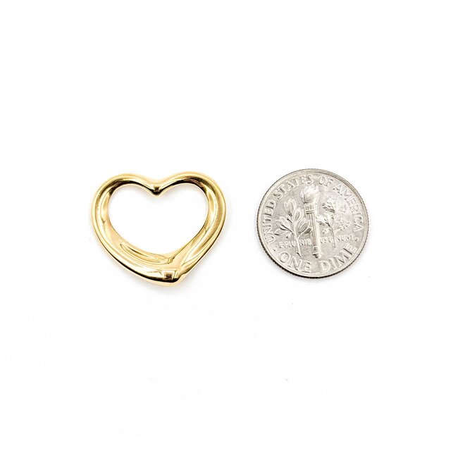 Pendant Tiffany Picasso Heart 18ky 22x20mm 4.0g 225070146