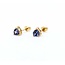 Earrings Stud 1.00ctw Tanzanite 14ky 5mm 1.2g 225070114