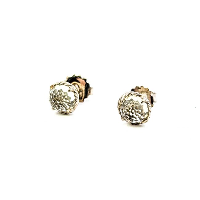Earrings David Yurman Lemon Quartz SS 9.5mm 3.4g 225070084