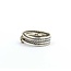 Rings David Yurman .03ctw Round Diamonds SS Sz6.5 4.5g 225070085