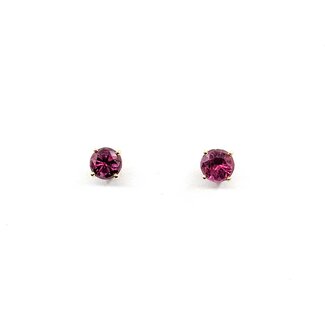 Earrings Studs 2.10ctw Pink Tourmaline 14ky 1.7g 225080005