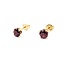 Earrings Studs 2.10ctw Pink Tourmaline 14ky 1.7g 225080005