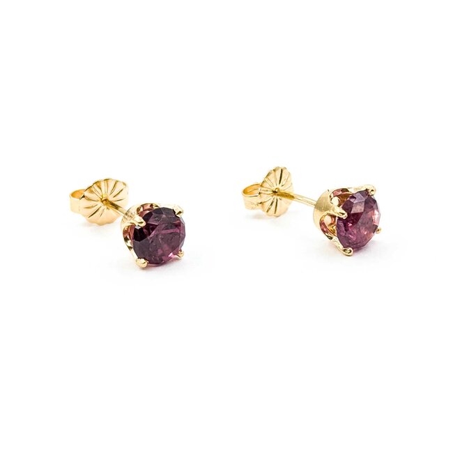 Earrings Studs 2.10ctw Pink Tourmaline 14ky 1.7g 225080005