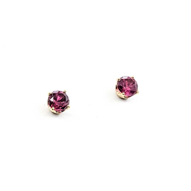 Earrings Studs 2.10ctw Pink Tourmaline 14ky 1.7g 225080005