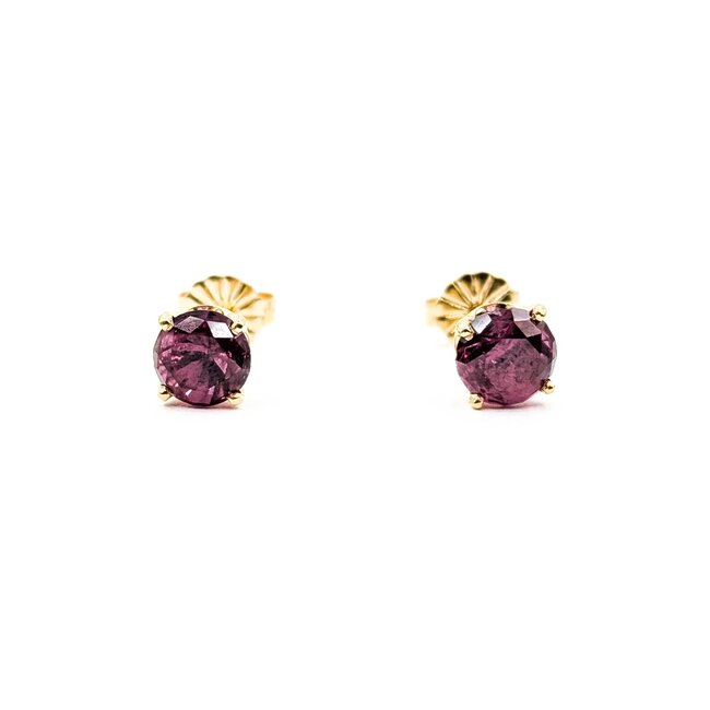 Earrings Studs 2.10ctw Pink Tourmaline 14ky 1.7g 225080005