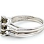 Ring Set Contour Band .35ctw Baguette Diamonds .90ct Alexandrite 900pt Sz6 7.2g 125040043