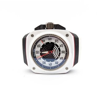 Watch Gorilla Fastback White 44mm Ceramic/Stainless Rubber Strap Watch Only 225086600
