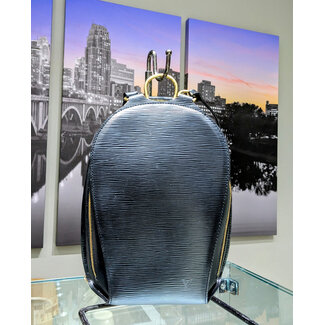 Backpack Louis Vuitton Mabillon Black Epi Leather 125085001