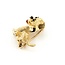 Brooch Puppy Ruby/Sapphire/Black Onyx 14ky 21.5x21.5mm 5.7g 225070129