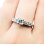 Ring Mid Century .38ct Round Diamond .12ctw Diamonds 14kw Sz8 3.3g 225080010
