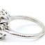 Ring Snowflake .35ctw Round Diamonds 14kw Sz4.5 4.1g 225070112