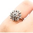 Ring Snowflake .35ctw Round Diamonds 14kw Sz4.5 4.1g 225070112