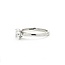 Ring Solitaire .55ct Oval Diamond Platinum Sz4.5 2.75g 225060029