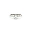 Ring Solitaire .55ct Oval Diamond Platinum Sz4.5 2.75g 225060029