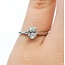Ring Solitaire .55ct Oval Diamond Platinum Sz4.5 2.75g 225060029