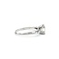 Ring Mid Century 1.04ct Round Diamond .12ctw Diamonds Platinum Sz8 3.5g 225080007