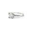 Ring Mid Century 1.04ct Round Diamond .12ctw Diamonds Platinum Sz8 3.5g 225080007