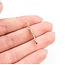 Pendant 3 Stone .20ctw Round Diamond 14ky 25x2.5mm 1.1g 225080013
