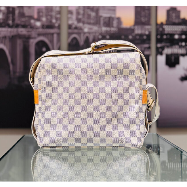 Handbag Louis Vuitton Naviglio Azur Damier N51189 125085047