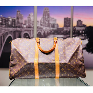 Duffle Louis Vuitton Keepall 50 Monogram 125085017