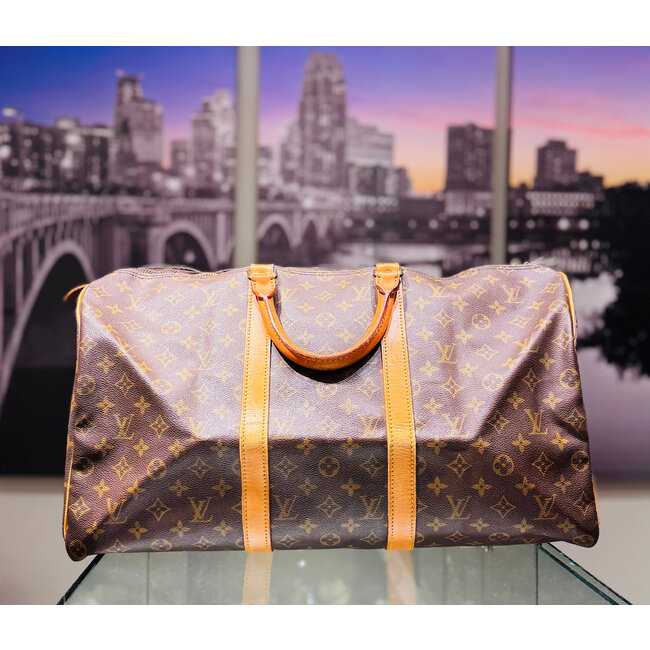 Duffle Louis Vuitton Keepall 50 Monogram 125085017
