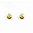 Earrings Bezel Set .04ctw Round Diamonds 14ky 8mm 1.6g 225070099