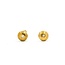 Earrings Bezel Set .04ctw Round Diamonds 14ky 8mm 1.6g 225070099