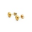 Earrings Bezel Set .04ctw Round Diamonds 14ky 8mm 1.6g 225070099