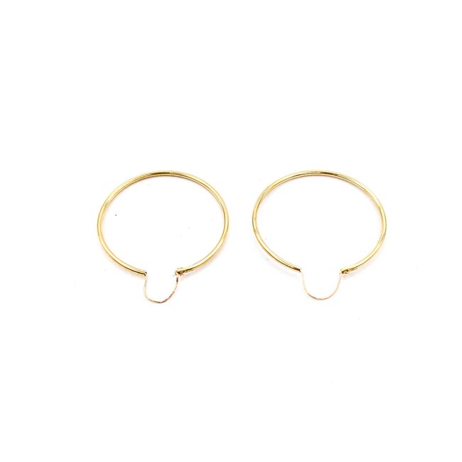 Earrings Hoops 14ky 29x1.25mm 1.5g 225070042