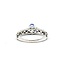 Ring Vintage Style .15ctw Round Diamonds .80ct Tanzanite 14kw Sz7.25 3.5g 225070142