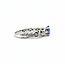 Ring Vintage Style .15ctw Round Diamonds .80ct Tanzanite 14kw Sz7.25 3.5g 225070142
