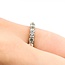 Ring Bridal Eternity 2.00ctw Round Diamonds 14kw sz6.5 2.7mm 124060503