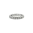 Ring Bridal Eternity 2.00ctw Round Diamonds 14kw sz6.5 2.7mm 124060503